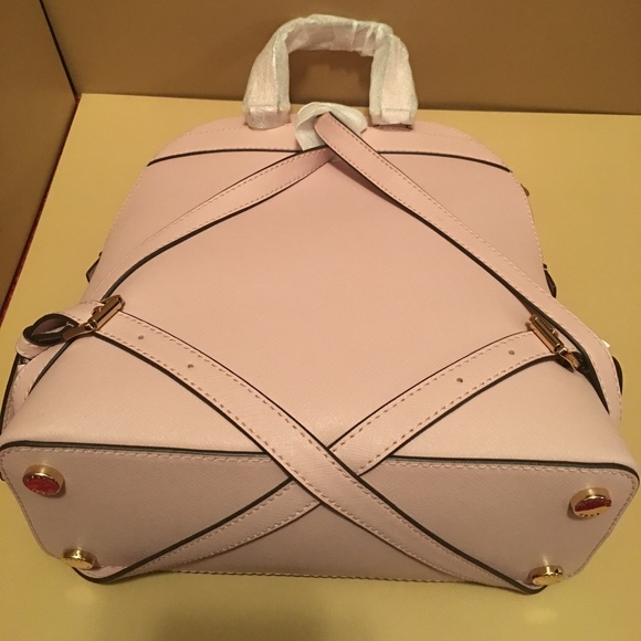 NWT - MICHAEL KORS LEATHER BLOSSOM BACKPACK - Picture 5 of 8